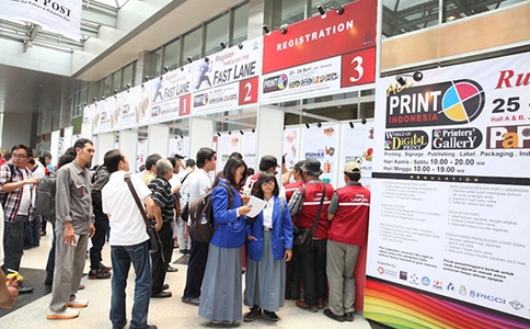 印尼雅加达印刷展览会All Print Indonesia(现场照片)2