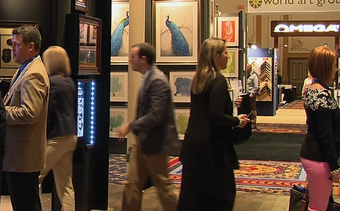 美国拉斯维加斯西海岸画与框艺术展览会WCAF