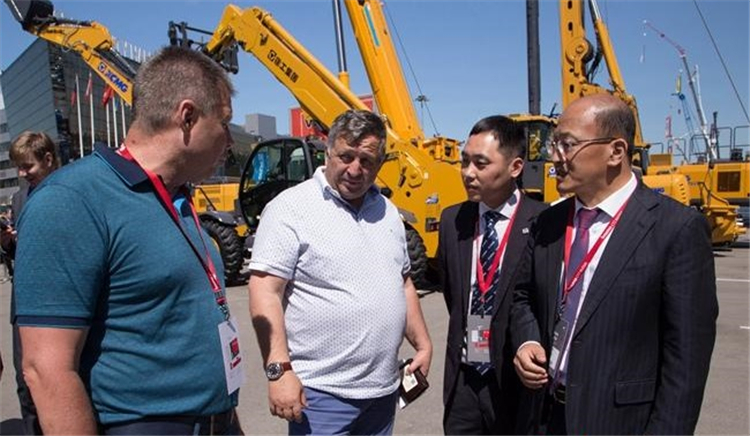2019年俄罗斯工程机械展在莫斯科开幕