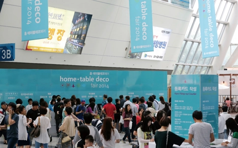 韩国家居装饰及室内装饰展览会Home Table Deco Fair(现场照片)1