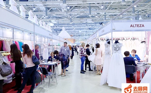 俄罗斯莫斯科婚纱礼服展览会WEDDING FASHION