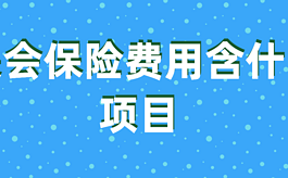 展會保險(xiǎn)費(fèi)用含什么項(xiàng)目