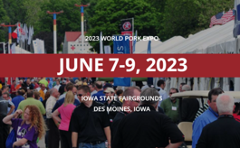 世界猪肉博览会将于2023年6月在美国爱荷华州举办
