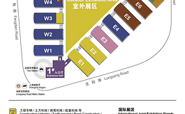 bauma CHINA 2024展馆布局图出炉，十二大主题展示一目了然