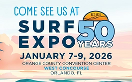 50周年里程碑在即!Surf Expo 2026一月焕新登场
