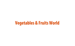 日本東京果蔬展覽會(huì ) Vegexpo