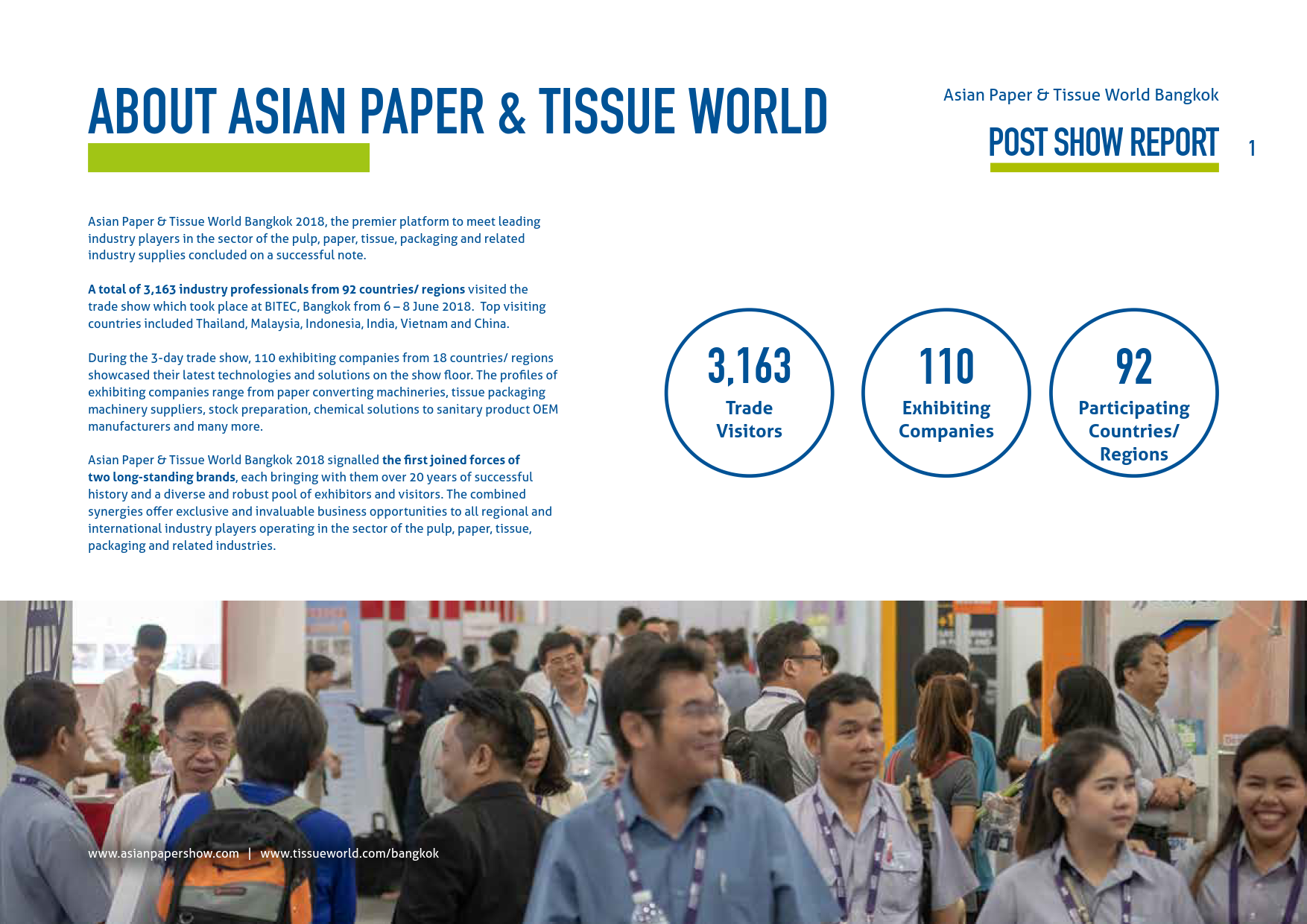 泰國曼谷紙業展覽會Tissue World Bangkok