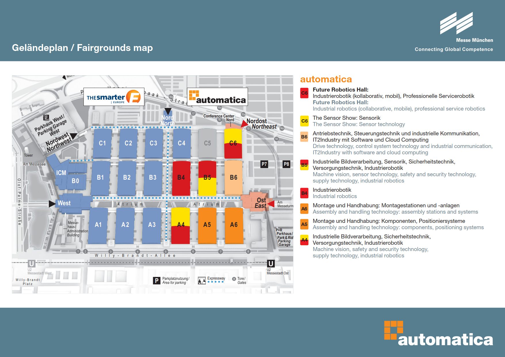 德國慕尼黑機器人及自動化技術展覽會Automatica