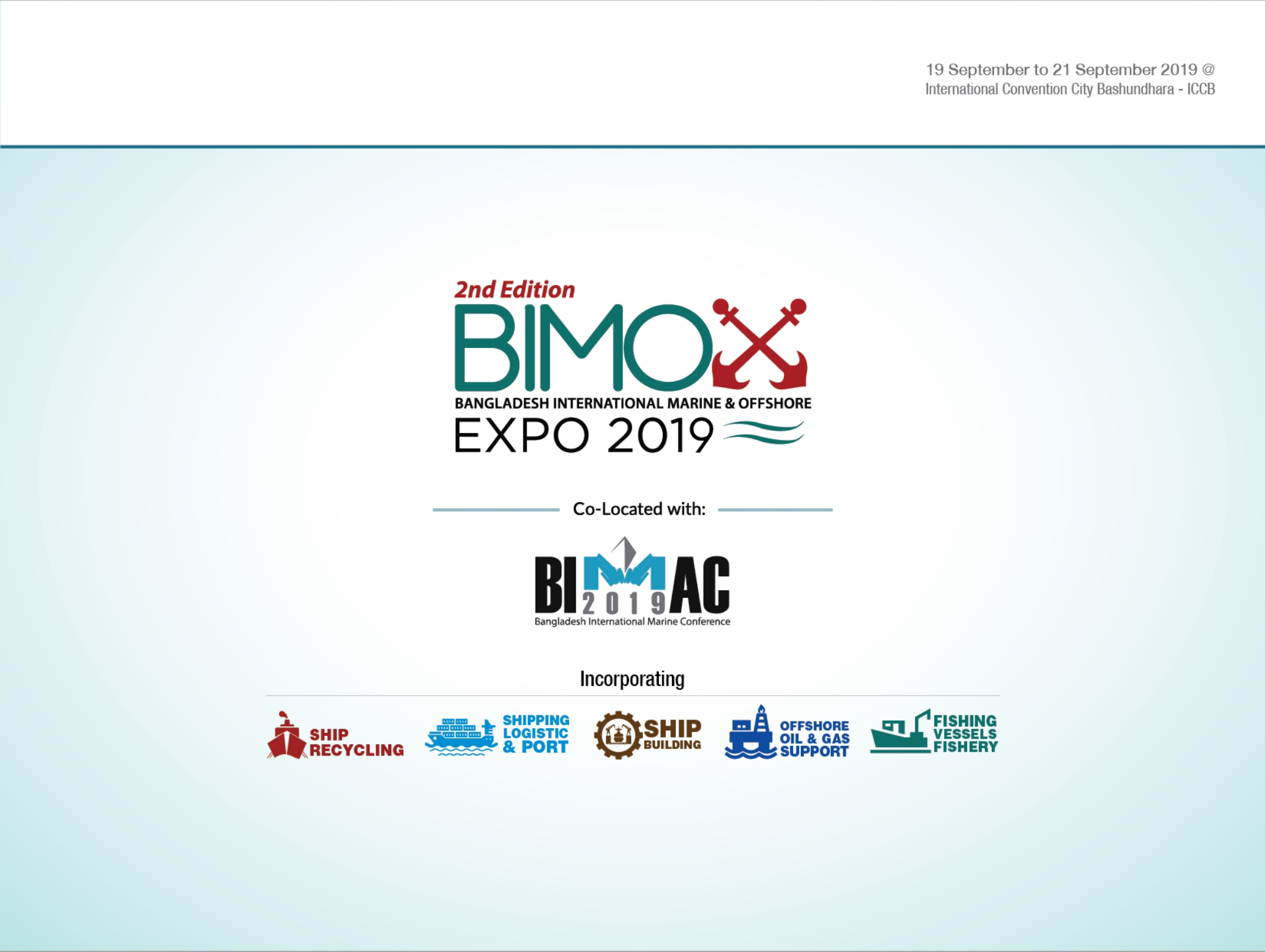 孟加拉达卡海事船舶展览会BIMOX