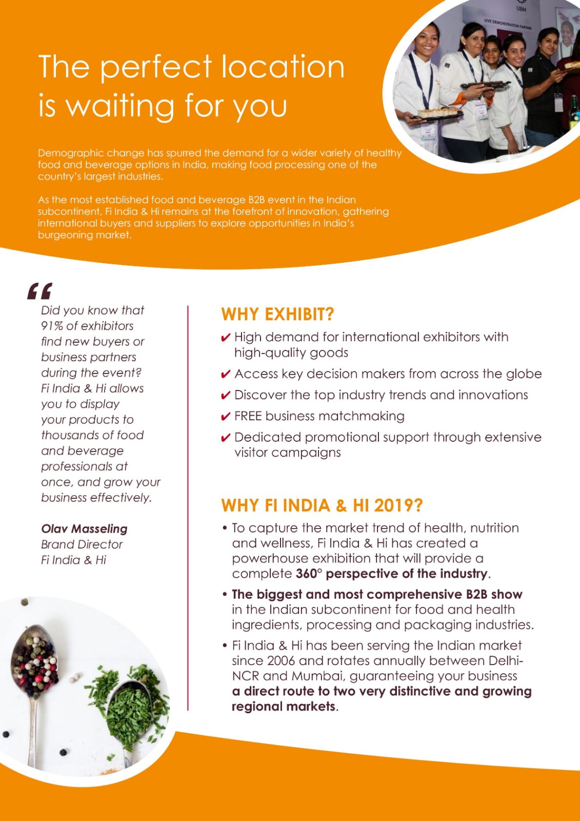 印度食品配料展览会 Fi India