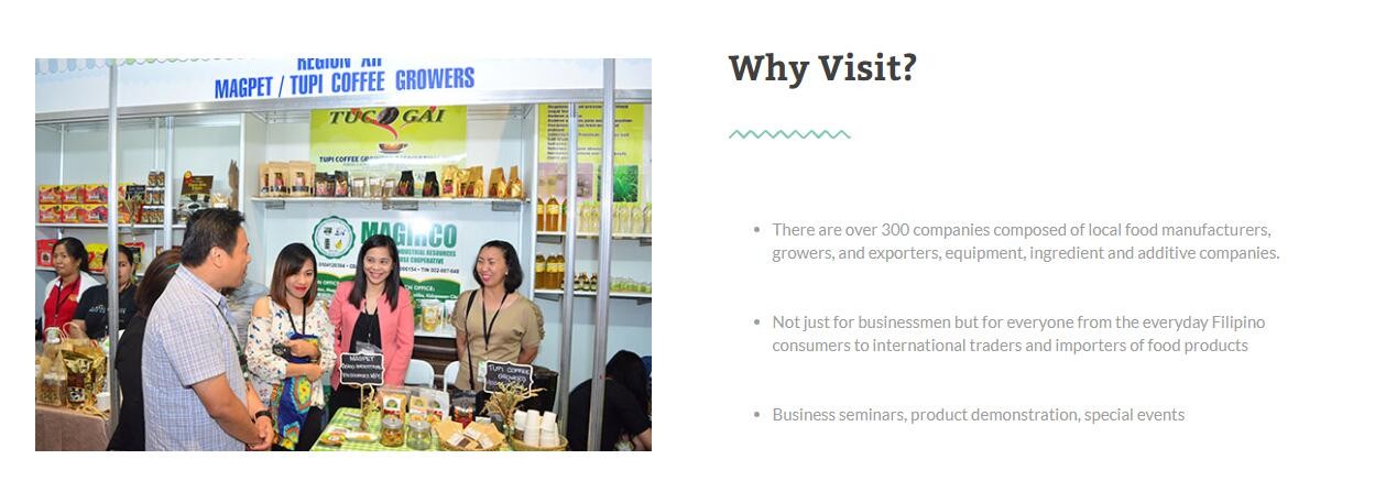 菲律宾马尼拉食品加工展览会