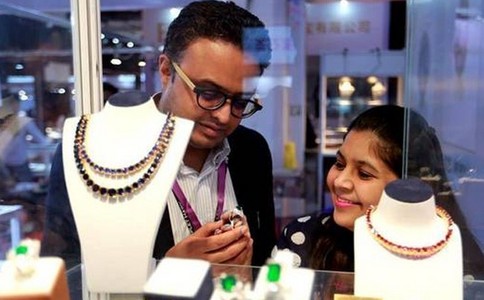 印度新德里珠宝展览会