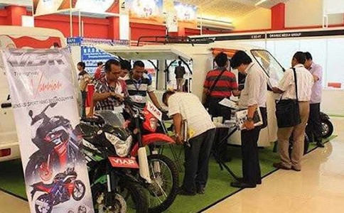印尼雅加达两轮车展览会