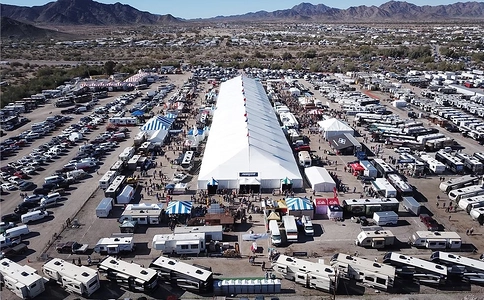 美国房车展览会Quartzsite RV Show(现场照片)1