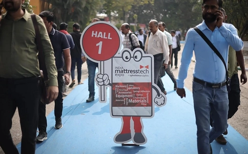 印度睡眠展览会India Mattress Expo(现场照片)2