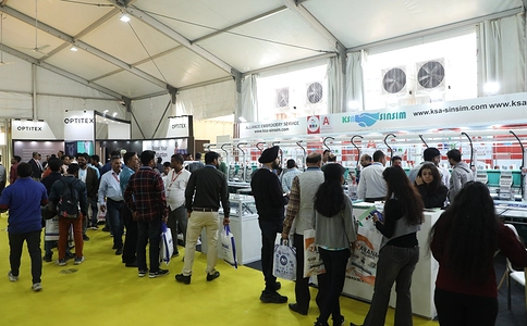 印度纺织机械及面辅料展览会GTE（现场照片）5