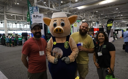美国爱荷华洲猪类畜牧展览会World Pork（现场照片）2
