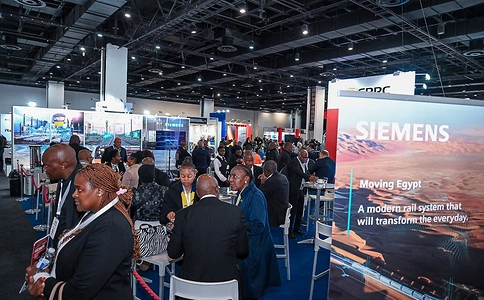 南非约翰内斯堡铁路轨道交通展览会Africa Rail（现场照片）6