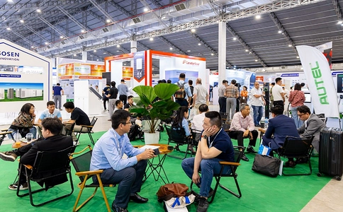 越南太阳能光伏及电池储能展览会Solar & Storage（现场照片）2