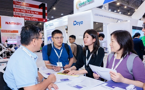 越南太阳能光伏及电池储能展览会Solar & Storage（现场照片）5