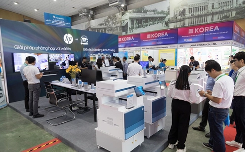越南智能办公设备及文具用品展览会VIETOFFICE(现场照片)8