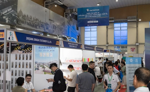 越南智能办公设备及文具用品展览会VIETOFFICE(现场照片)12
