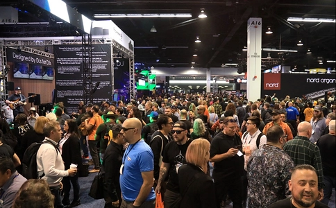 美国阿纳海姆乐器舞台灯光展览会THE NAMM SHOW（现场照片）4