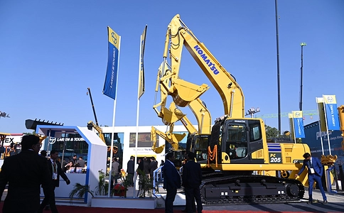 印度新德里宝马工程机械及建筑设备展览会bauma CONEXPO INDIA