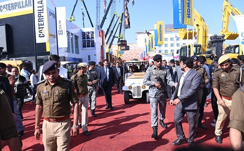 印度新德里宝马工程机械及建筑设备展览会bauma CONEXPO INDIA