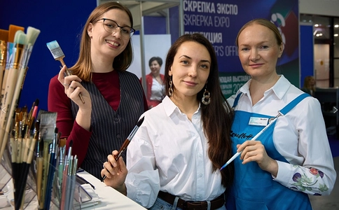 俄罗斯莫斯科文具及办公设备展览会Skrepka Russia (现场照片)1