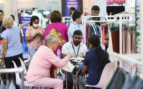 斯里兰卡纺织面料展览会Intex South Asia(现场照片)1