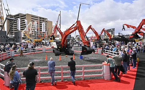 美国拉斯维加斯工程机械展览会CONEXPO-CON AGG(现场照片)1